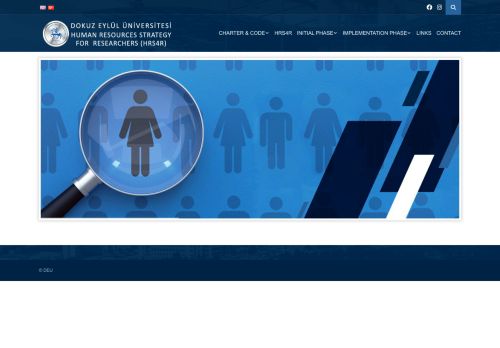 HUMAN RESOURCES STRATEGY FOR RESEARCHERS | DOKUZ EYLUL UNIVERSITY