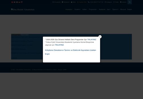 Efes Meslek Yüksekokulu