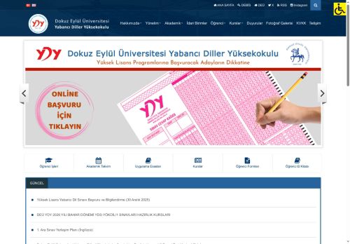 DEÜ Yabancı Diller Yüksekokulu