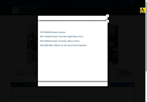 Sağlık Hizmetleri Meslek Yüksekokulu | Dokuz Eylül Üniversitesi