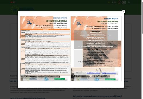 DEU – Sıfır Atık | Dokuz Eylül Üniversitesi