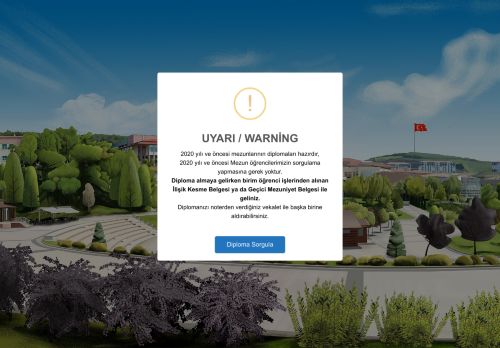 Diploma Takip Sistemi