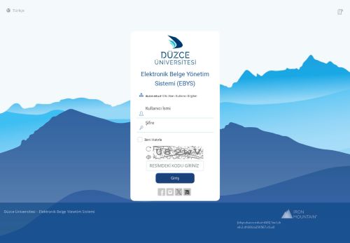 enVision - Giriş Sayfası