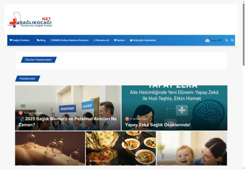 Türkiye'nin Sağlık Portalı - SaglikOcagi.Net