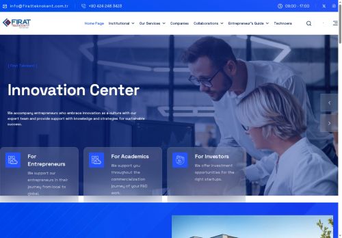 Fırat Teknokent – Doğu Anadolu'nun İnovasyon Merkezi