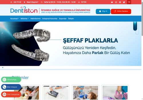 DENTİSTÜN - Ağız ve Diş Sağlığı Eğitim Uygulama ve Araştırma Merkezi