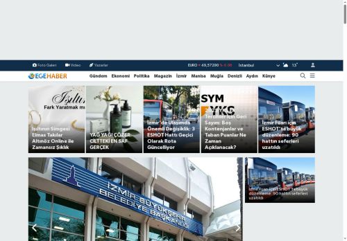 Ege Haber - İzmir'de Son Dakika Haberler - İzmir Haberleri