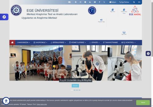 EGE MATAL- E.Ü. Merkezi Araştırma Test ve Analiz Laboratuvarı Uygulama ve Araştırma Merkezi