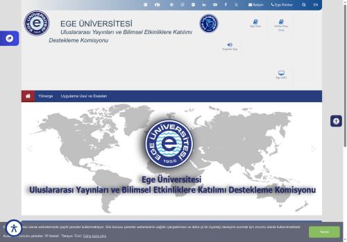 Uluslararası Yayınları ve Bilimsel Etkinliklere Katılımı Destekleme Komisyonu