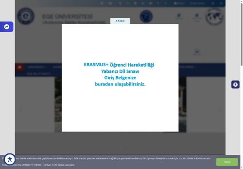 E.Ü.International Relations Office