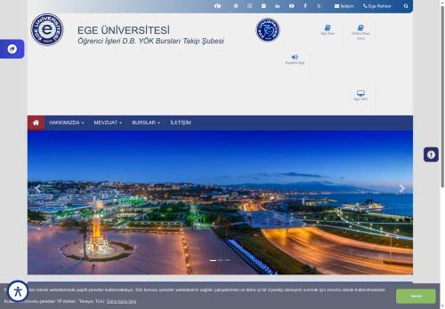 Öğrenci İşleri D.B. YÖK Bursları Takip Şubesi