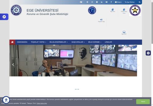 Koruma ve Güvenlik Şube Müdürlüğü- Ege Üniversitesi