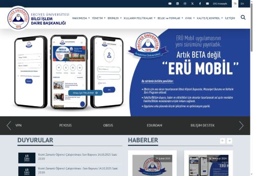 Bilgi İşlem Daire Başkanlığı