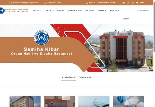 Semiha Kibar Organ Nakli ve Diyaliz Hastanesi