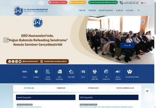 T.C. Erciyes Üniversitesi Tıp Fakültesi Hastaneleri