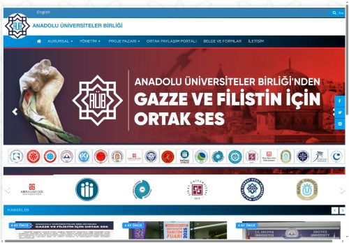 ANADOLU ÜNİVERSİTELER BİRLİĞİ - Anasayfa