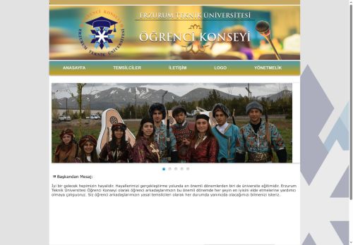 Erzurum Teknik Üniversitesi - Öğrenci Konseyi
