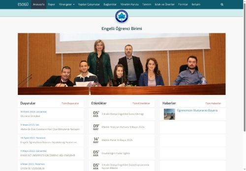 Anasayfa - Engelli Öğrenci Birimi | Eskişehir Osmangazi Üniversitesi