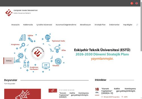 Eskişehir Teknik Üniversitesi - Kalite Güvence Sistemi