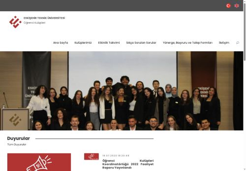 Eskişehir Teknik Üniversitesi - Öğrenci Kulüpleri