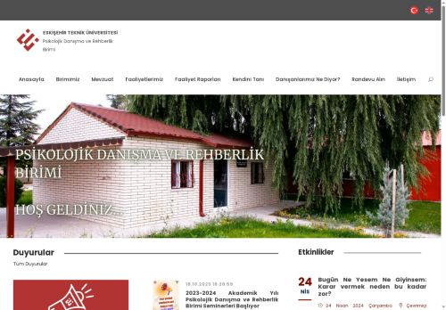 Eskişehir Teknik Üniversitesi - Psikolojik Danışma ve Rehberlik Birimi