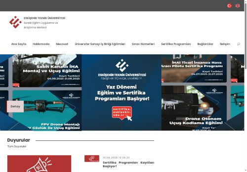 Eskişehir Teknik Üniversitesi - Sürekli Eğitim Uygulama ve Araştırma Merkezi