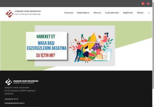 Eskişehir Teknik Üniversitesi - İdari ve Mali İşler Daire Başkanlığı