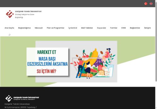 Eskişehir Teknik Üniversitesi - Strateji Geliştirme Daire Başkanlığı