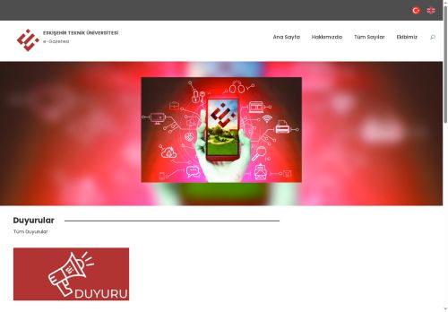 Eskişehir Teknik Üniversitesi - e-Gazetesi