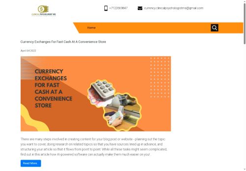 Clinical Psychologist Me Currency