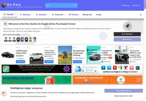 Ko-Pars Xenforo & Knight Online Pvp Destek Formu