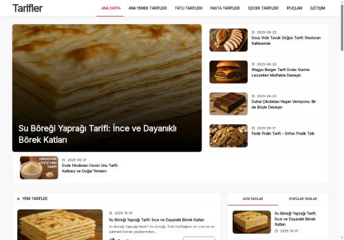 En Lezzetli Tarifler | RevaniTarifi.com