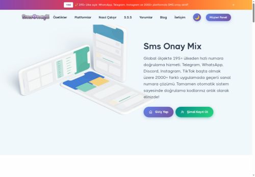 Sanal Numara ile SMS Doğrulama