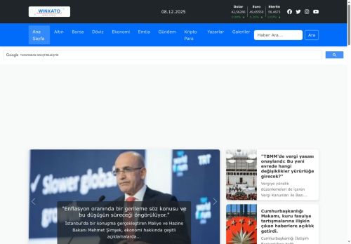 Winxato - Güncel Haberler, Son Dakika ve Gündem Haberleri