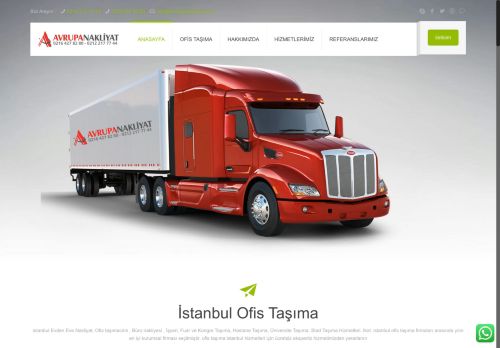 Ofis Taşıma İşyeri Taşıma AVRUPA NAKLİYAT