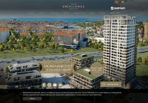 Aradığınız Mutluluk Sur Yapı Excellence Koşuyolu Konut Projesinde!