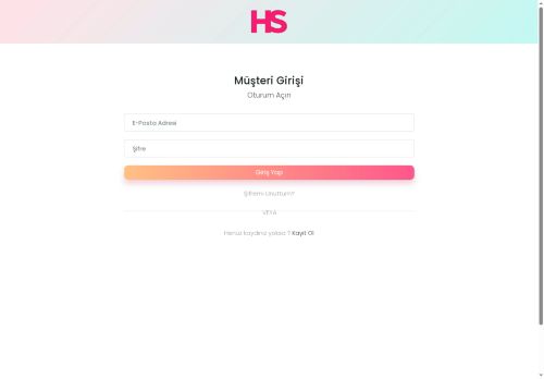 Müşteri Paneli Giriş - Haber Yazılımı