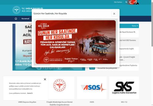 ACİL SAĞLIK HİZMETLERİ GENEL MÜDÜRLÜĞÜ