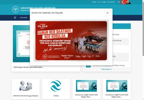 SAĞLIK TURİZMİ DAİRE BAŞKANLIĞI