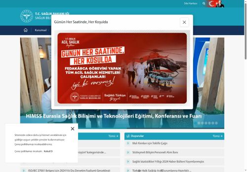 SAĞLIK BİLGİ SİSTEMLERİ GENEL MÜDÜRLÜĞÜ