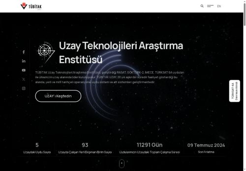 UZAY - Uzay Teknolojileri Araştırma Enstitüsü — TÜBİTAK UZAY