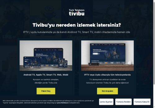 Tivibu Abone Ol: Canlı Kanal, Film, Dizileri Dilediğin Gibi İzle!