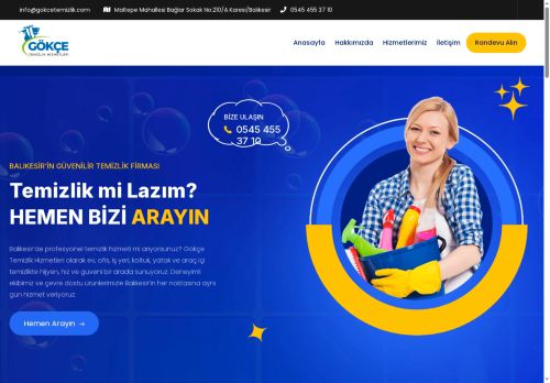 Anasayfa - Balıkesir Gökçe Temizlik Hizmetleri