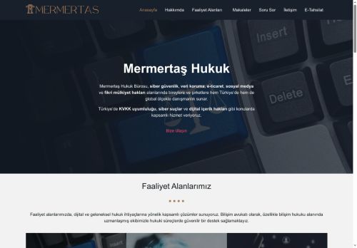 Anasayfa - Bilişim Avukatı | Mermertaş Hukuk Bürosu