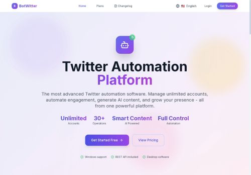 BotWitter - Twitter & X Automation Platform | Growth Tool