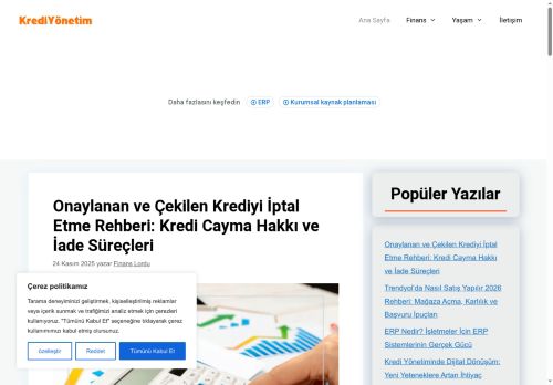 Kredi Yönetim - Para Her Şeydir