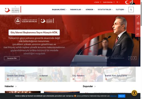 T.C. İçişleri Bakanlığı Göç İdaresi Başkanlığı