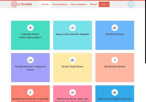Millî Eğitim Bakanlığı - e-Denklik