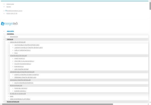 Mergen Yazılım – İleri Yazılım Teknolojileri