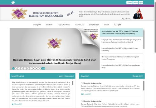Danıştay Resmi Sitesi